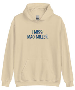 I Miss Mac Miller Embroidered Hoodie