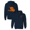 SWIMMING WAVE HOODIE – NAVY